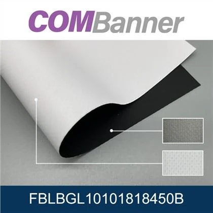 Banery Flex Frontlit z powłoką PVC, Czarny tył